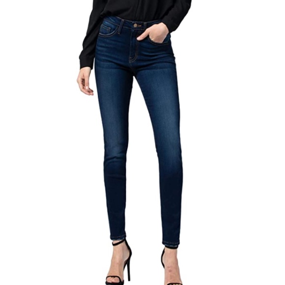 Flying Monkey 2/$50 'Pine' High Rise Skinny - Picture 3 of 14